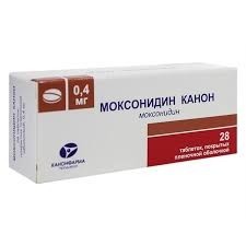 Моксонидин Канон тб  п/о 0,4мг №28***