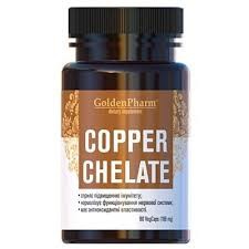 Міді хелат (copper chelate) капс №90 пласт бан дієт добав