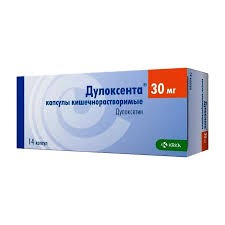 Дулоксента капс.кишковороз.тв.30мг №30 (10х3) бліст.карт кор