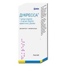 Дукресса крап очні р-н 5мл фл карт уп