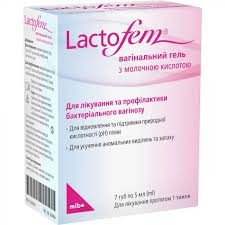 Lactofem(Лактофем) гель з молоч к-тою 5мл №7 туба карт кор