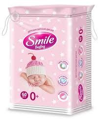 Диски ватн.дитячі ТМ Smile Baby №60