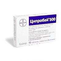 ciprobay 500 инструкция