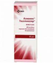Асманекс твистхейлер 400мкг/доза 60доз пор д/ингал.