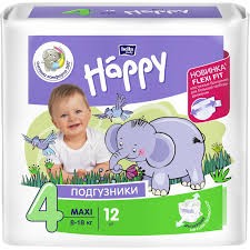 Підг.bella baby happy maxi№12