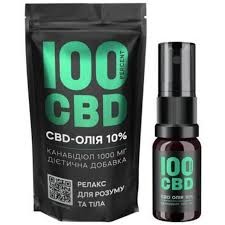 CBD ОЛІЯ 10% М‘ЯТА СПРЕЙ 10МЛ