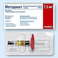 Методжект р-р д/ин.50мг/мл 0.15мл(7.5мг) шприц