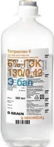 Тетраспан 6% р-р д/инф. конт.500мл №10